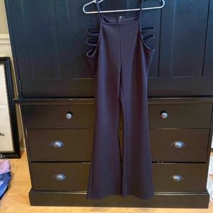 Black super cute high waisted stretch pants